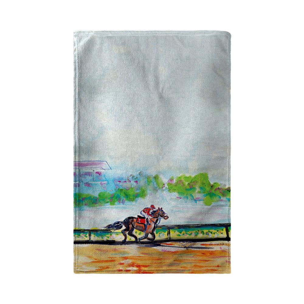 Inside Track Kitchen Towel. Picture 1