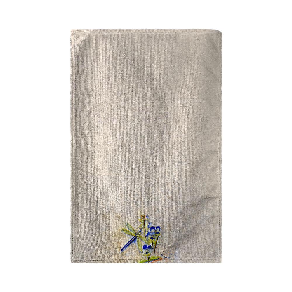 Blue Dragonfly Kitchen Towel. Picture 2