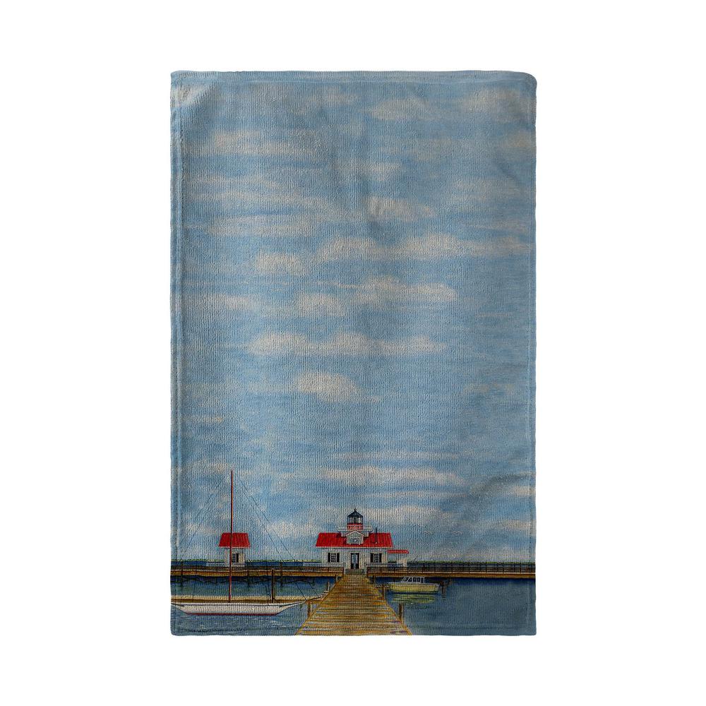 Marshes at Manteo Lighthouse Kitchen Towel. Picture 2
