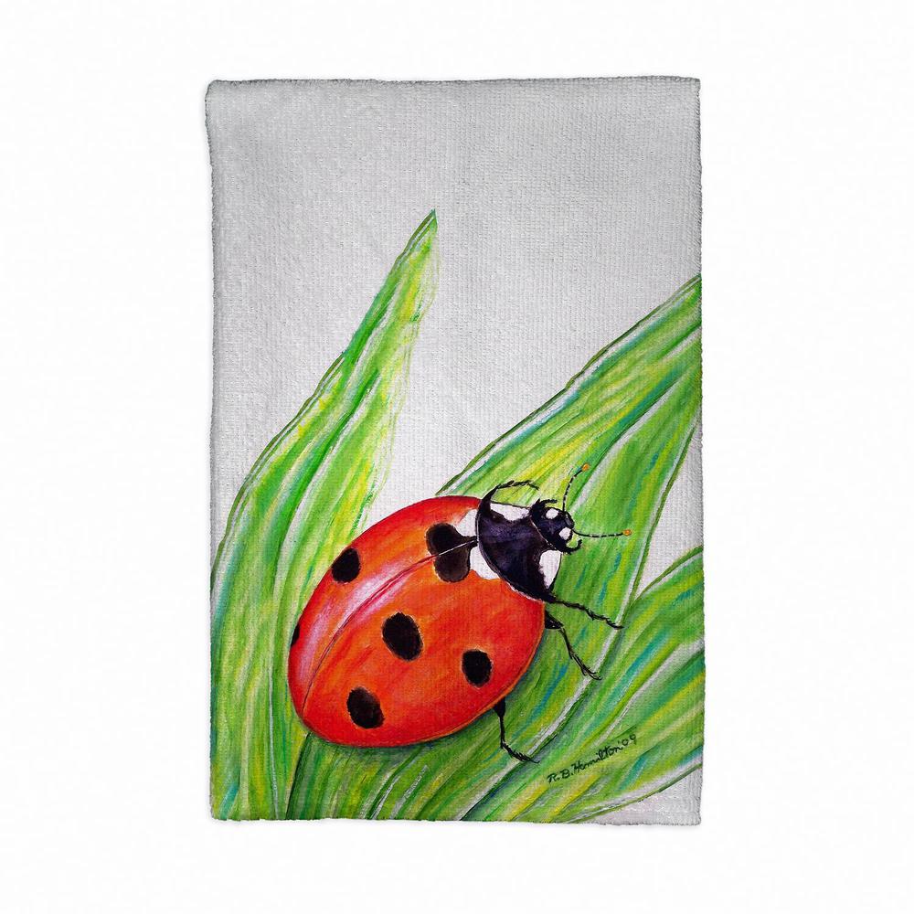 Lady Bug Kitchen Towel. Picture 1