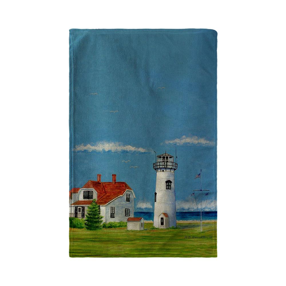 Chatham MA Lighthouse Kitchen Towel. The main picture.