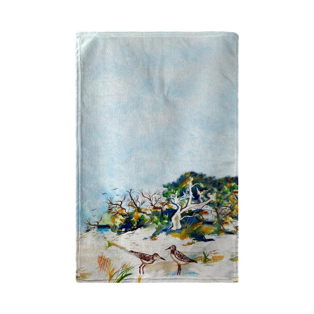 Trees & Beach Kitchen Towel. Picture 2