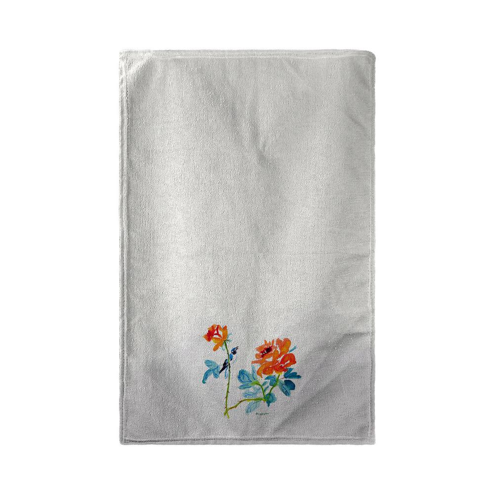 Bird & Roses Kitchen Towel. Picture 2