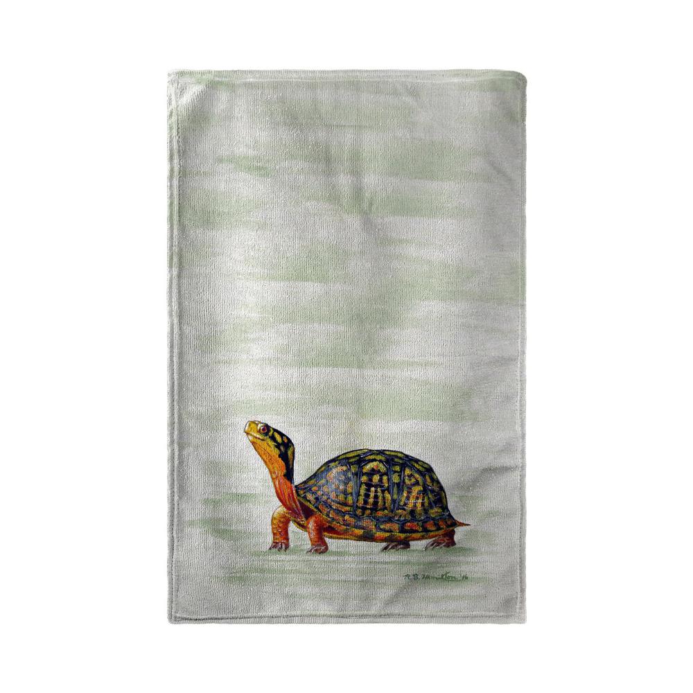 Happy Turtle Kitchen Towel. Picture 1