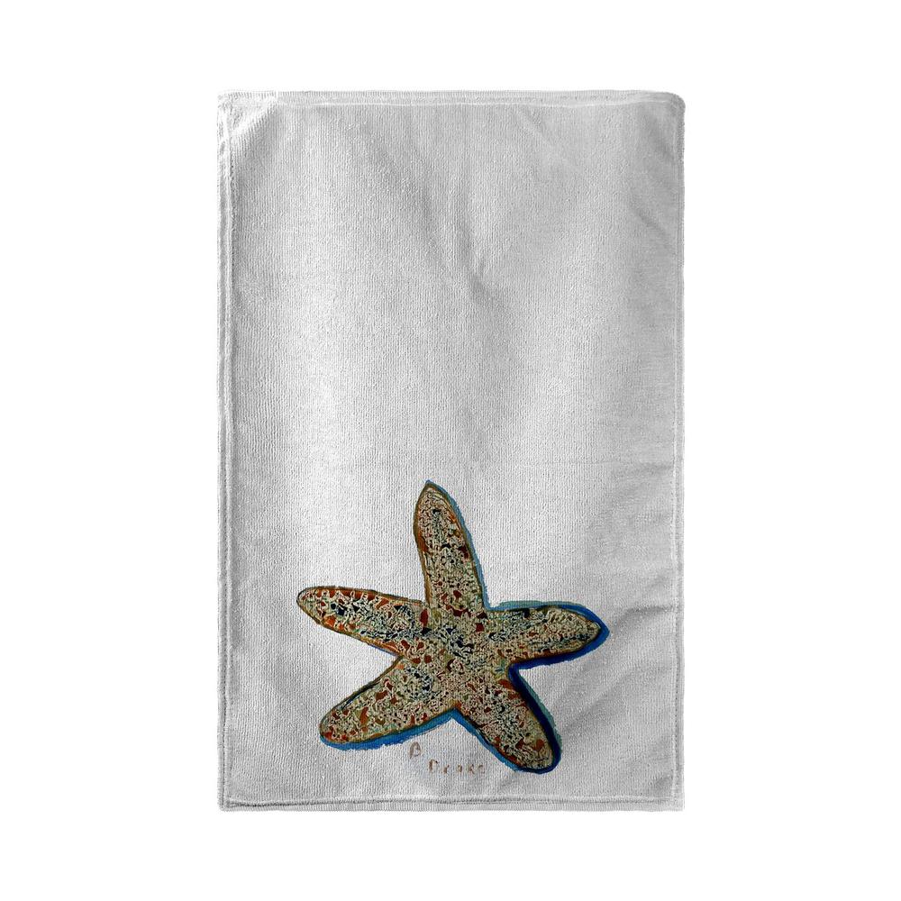 Betsy's Starfish Kitchen Towel. Picture 1