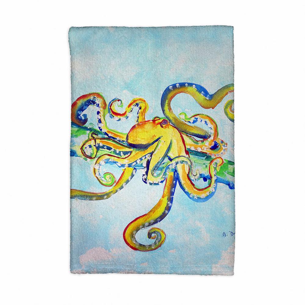Crazy Octopus Kitchen Towel. Picture 1