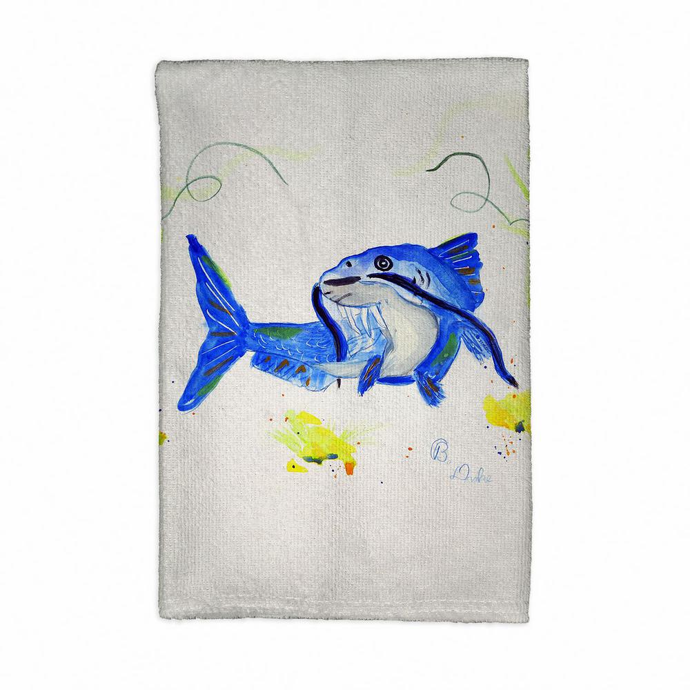 Betsy's Catfish Kitchen Towel. Picture 1
