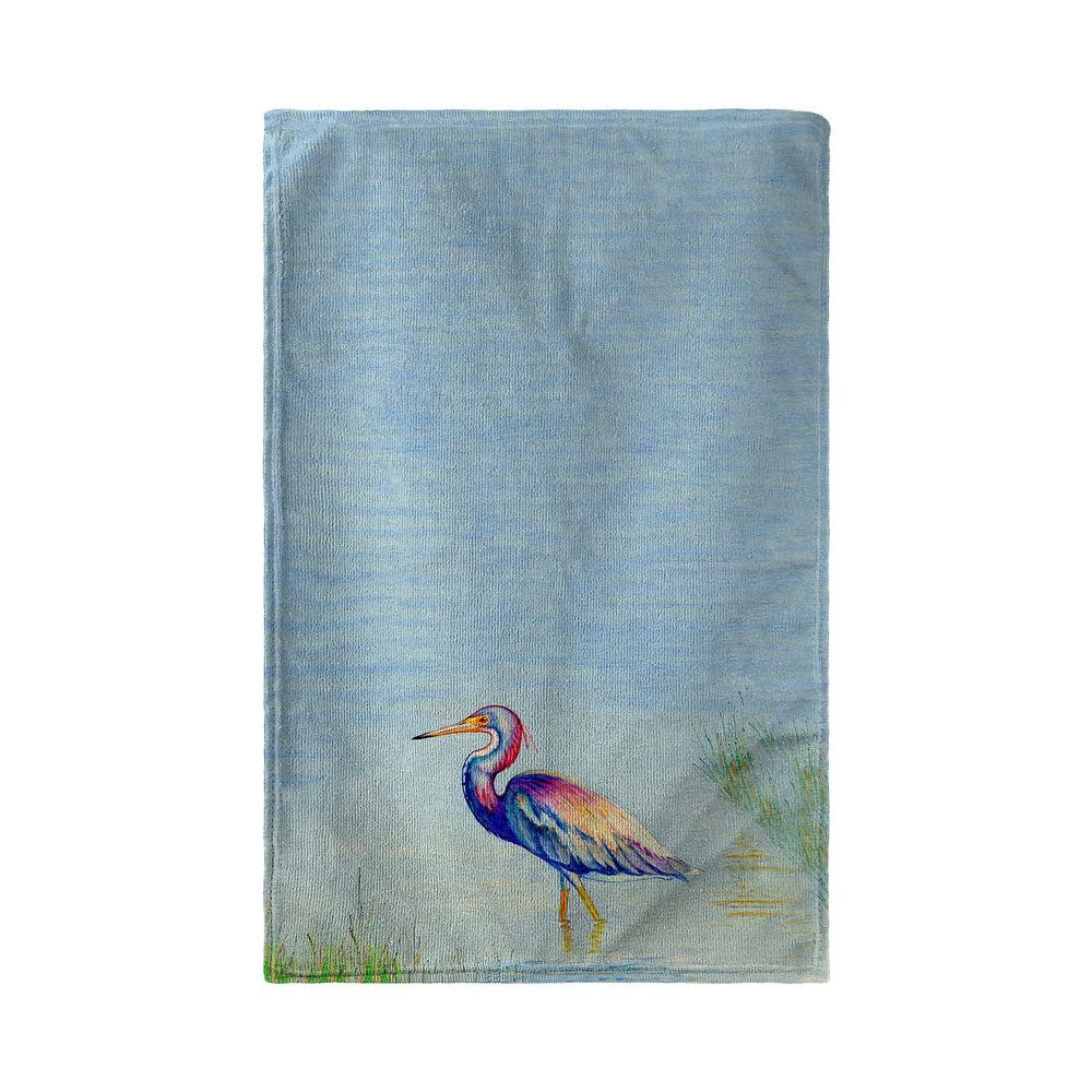 Tri-Colored Heron Kitchen Towel. Picture 2