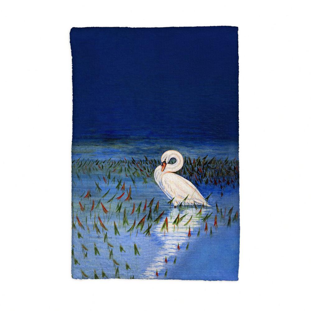 Mute Swan Kitchen Towel. Picture 1