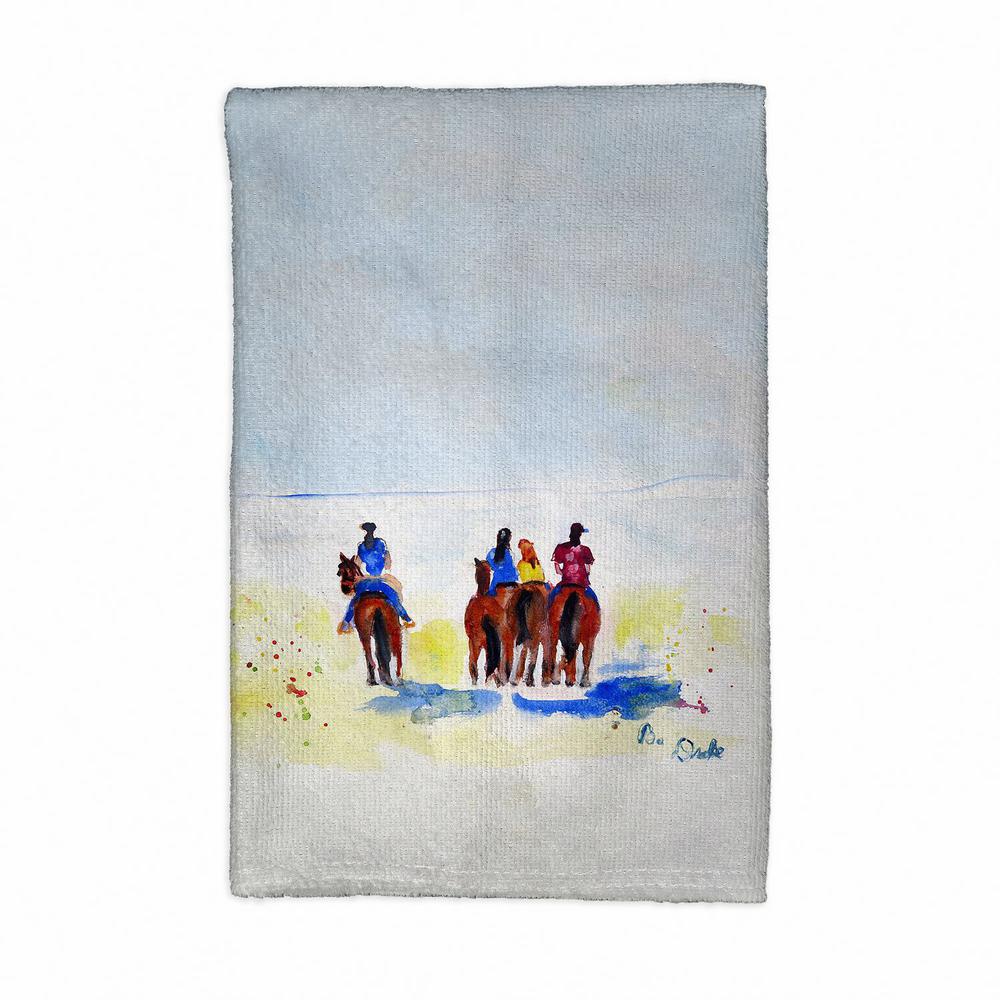 Beach Riders Kitchen Towel. Picture 1