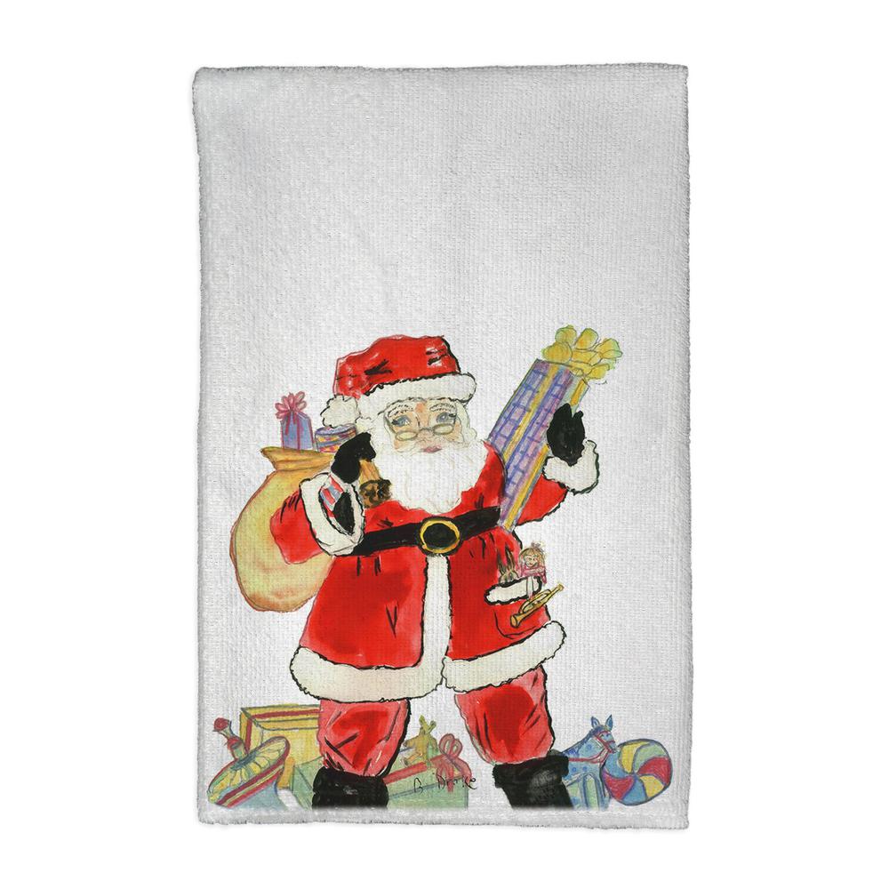 Santa Kitchen Towel. Picture 1