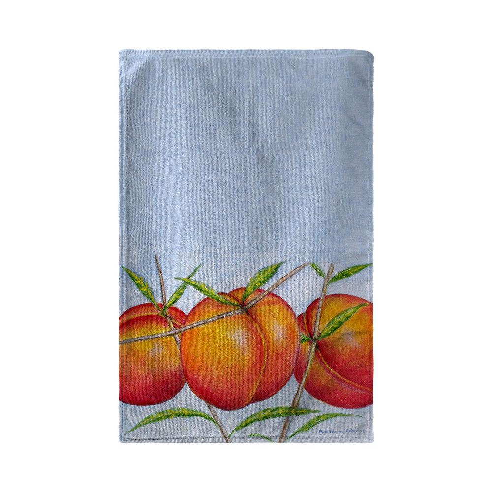 Peaches Kitchen Towel. Picture 1