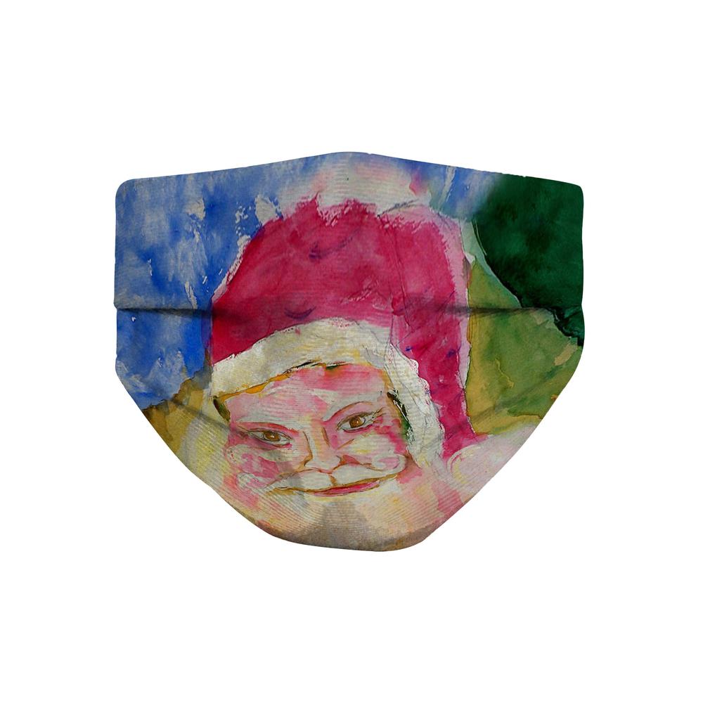 Santa Face Face Mask. Picture 2