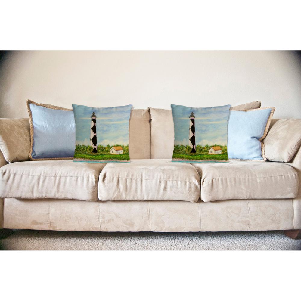 Cape Lookout No Cord Pillow 18x18. Picture 2