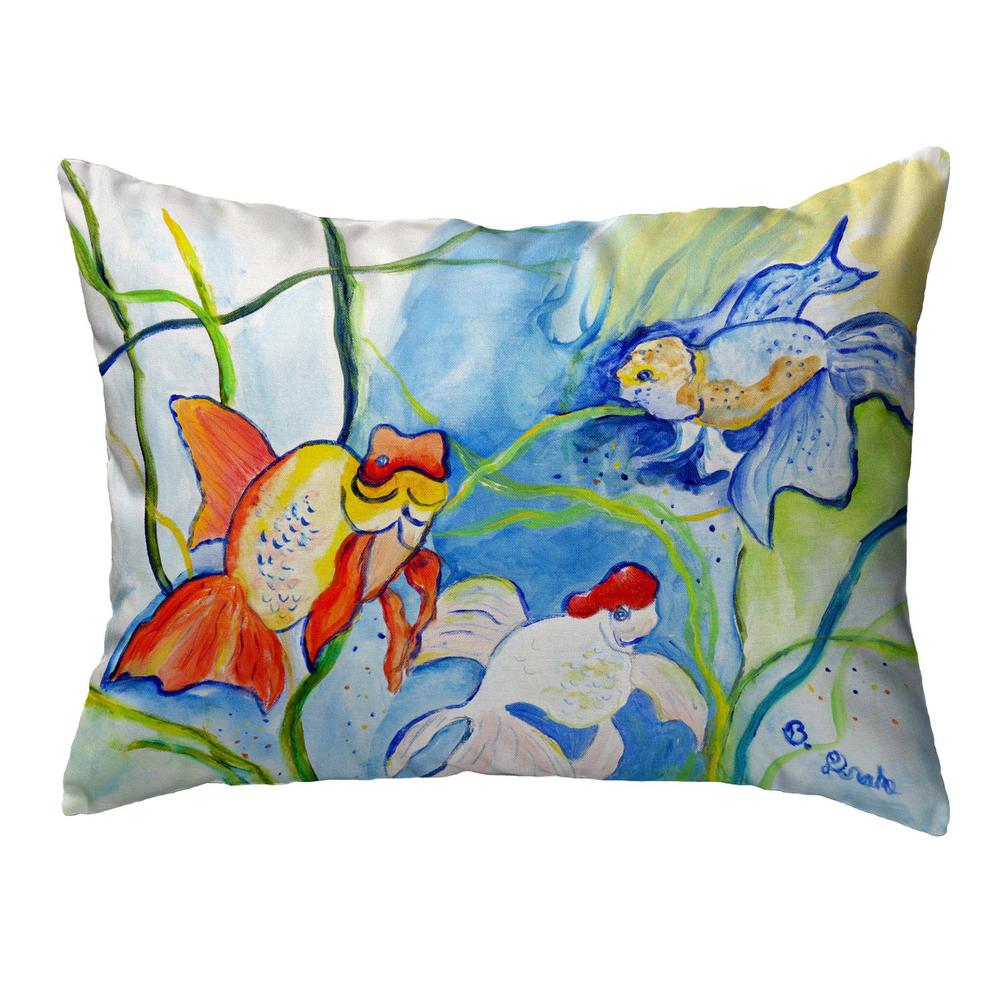 Fantails II No Cord Pillow 16x20. Picture 1