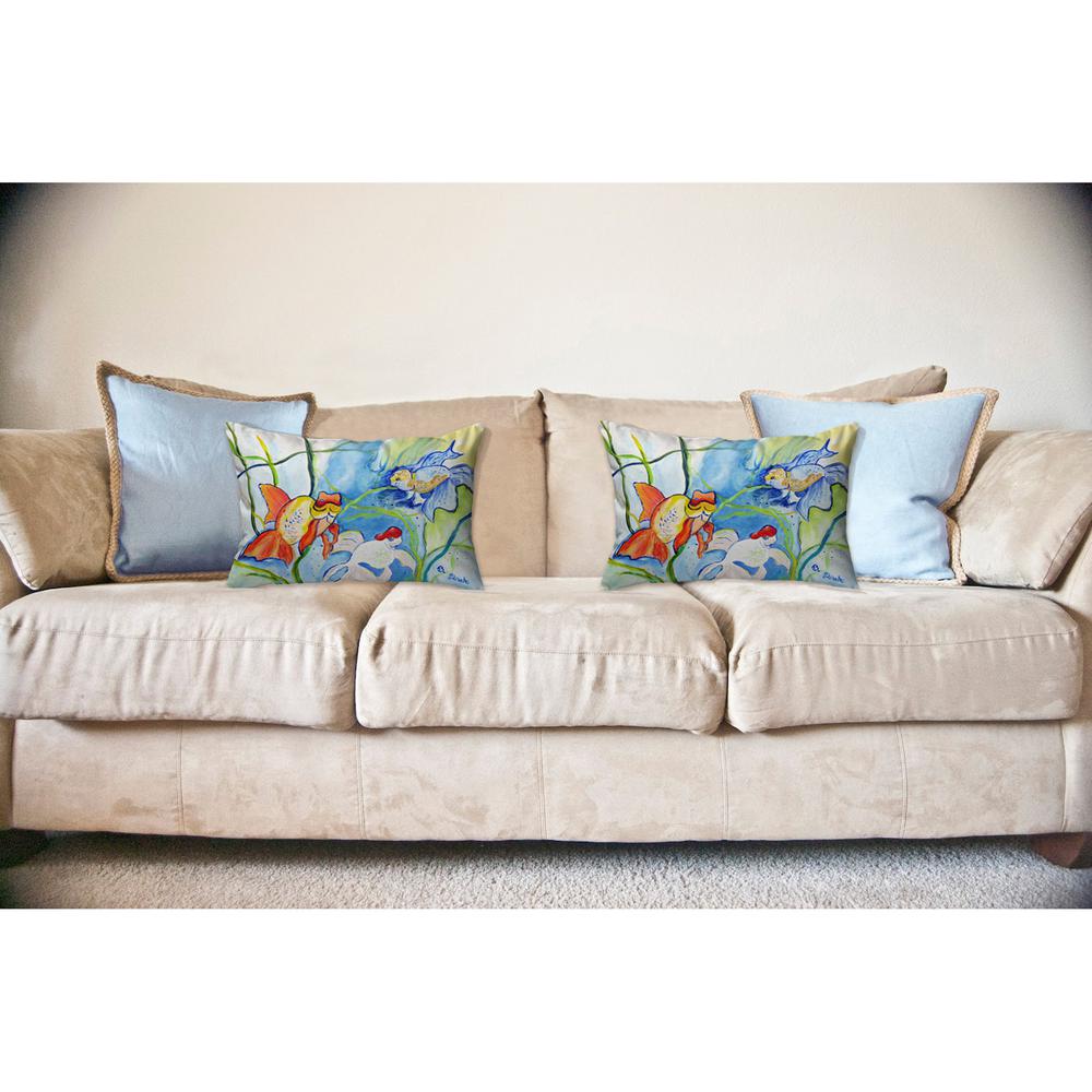 Fantails II No Cord Pillow 16x20. Picture 2