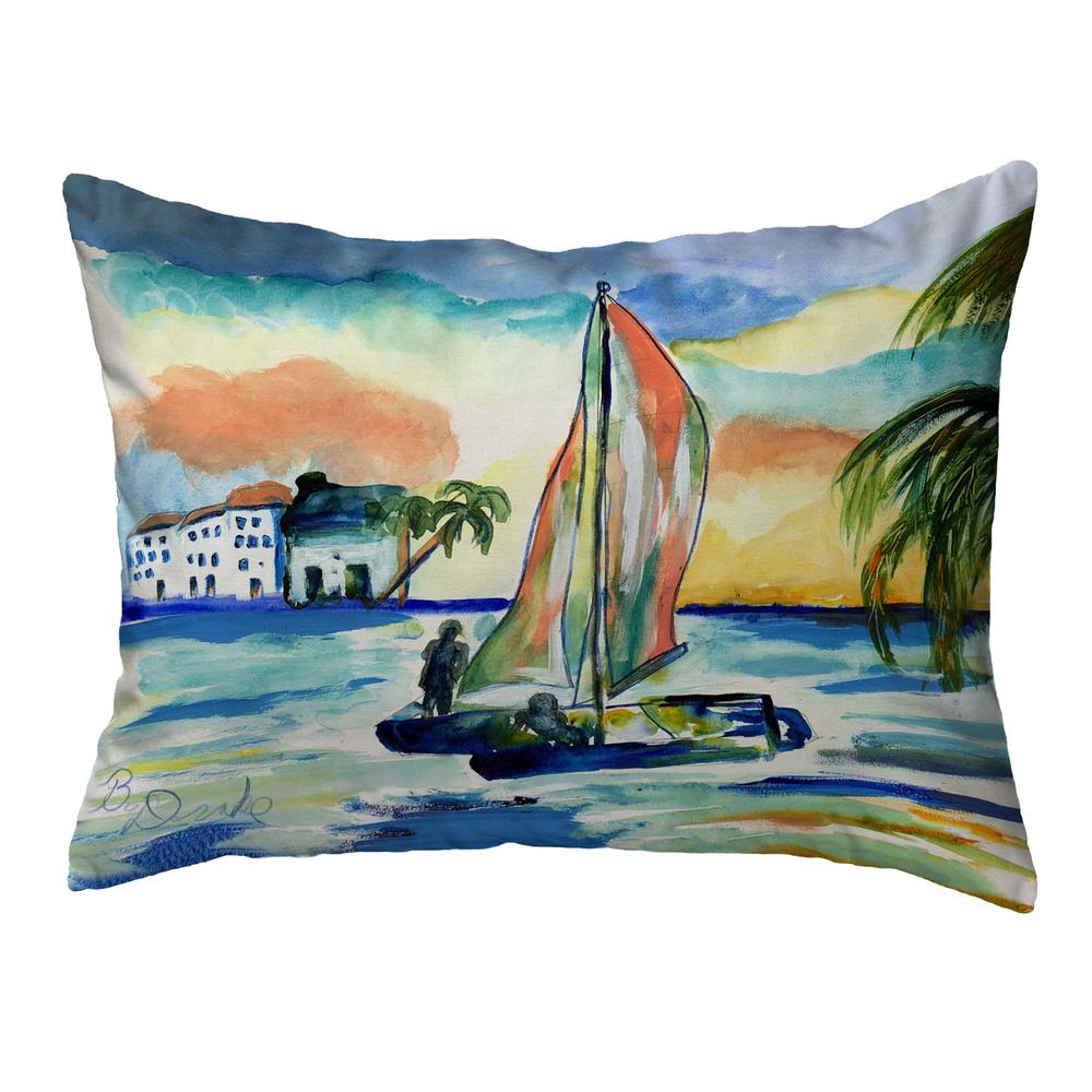 Catamarand Large Noncorded Pillow 16x20. Picture 1