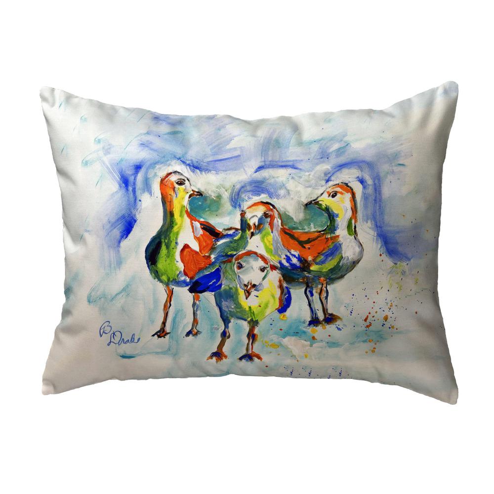 Sea Gull Guys No Cord Pillow 16x20. Picture 1