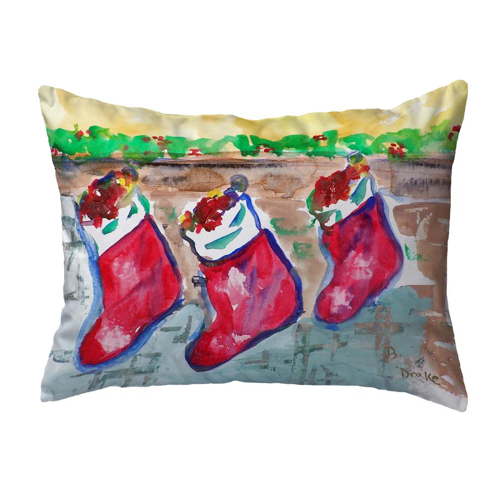 Christmas Stockings No Cord Pillow 16x20. Picture 1