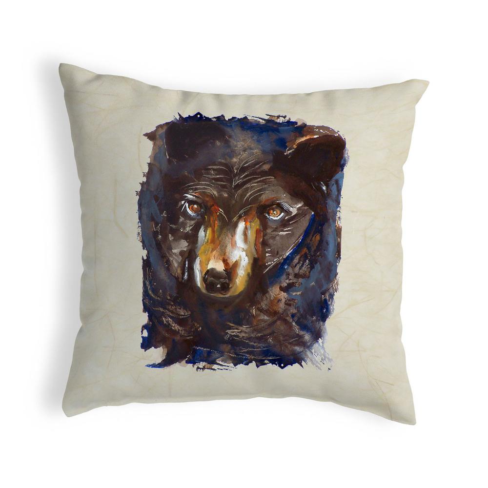 Betsy's Bear Noncorded Pillow 18x18. Picture 1