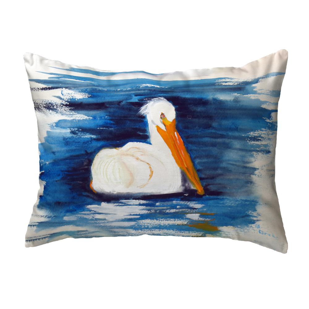Spring Creek Pelican No Cord Pillow 16x20. Picture 1