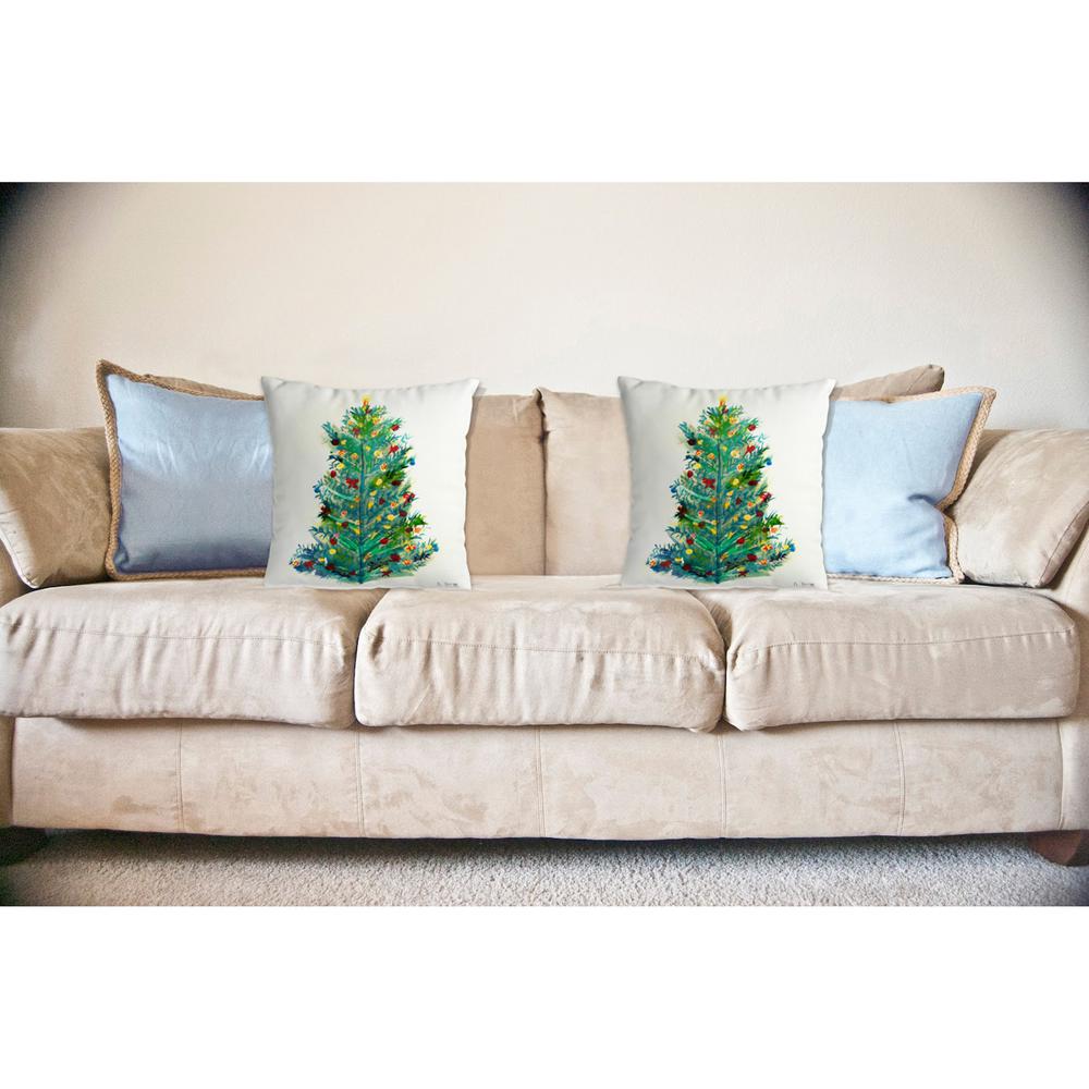 Christmas Tree No Cord Pillow 16x20. Picture 2