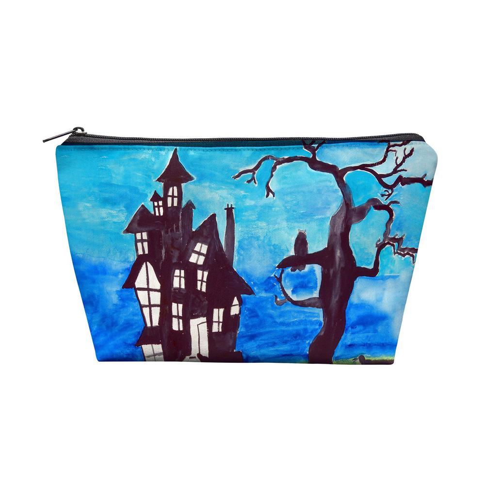 Haunted House Pouch 8.5x6. Picture 1