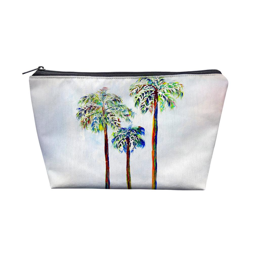 Three Palms Pouch 8.5x6. Picture 1