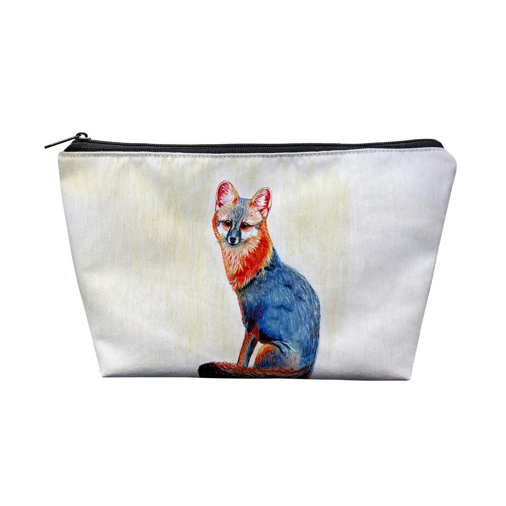 Gray Fox Pouch 8.5x6. Picture 1