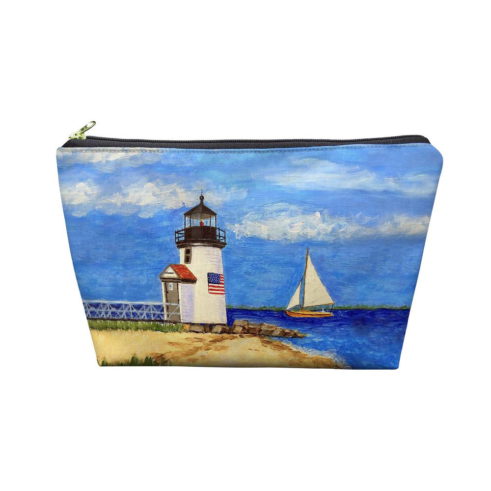 Brant Point Lighthouse, MA Pouch 8.5x6. Picture 1