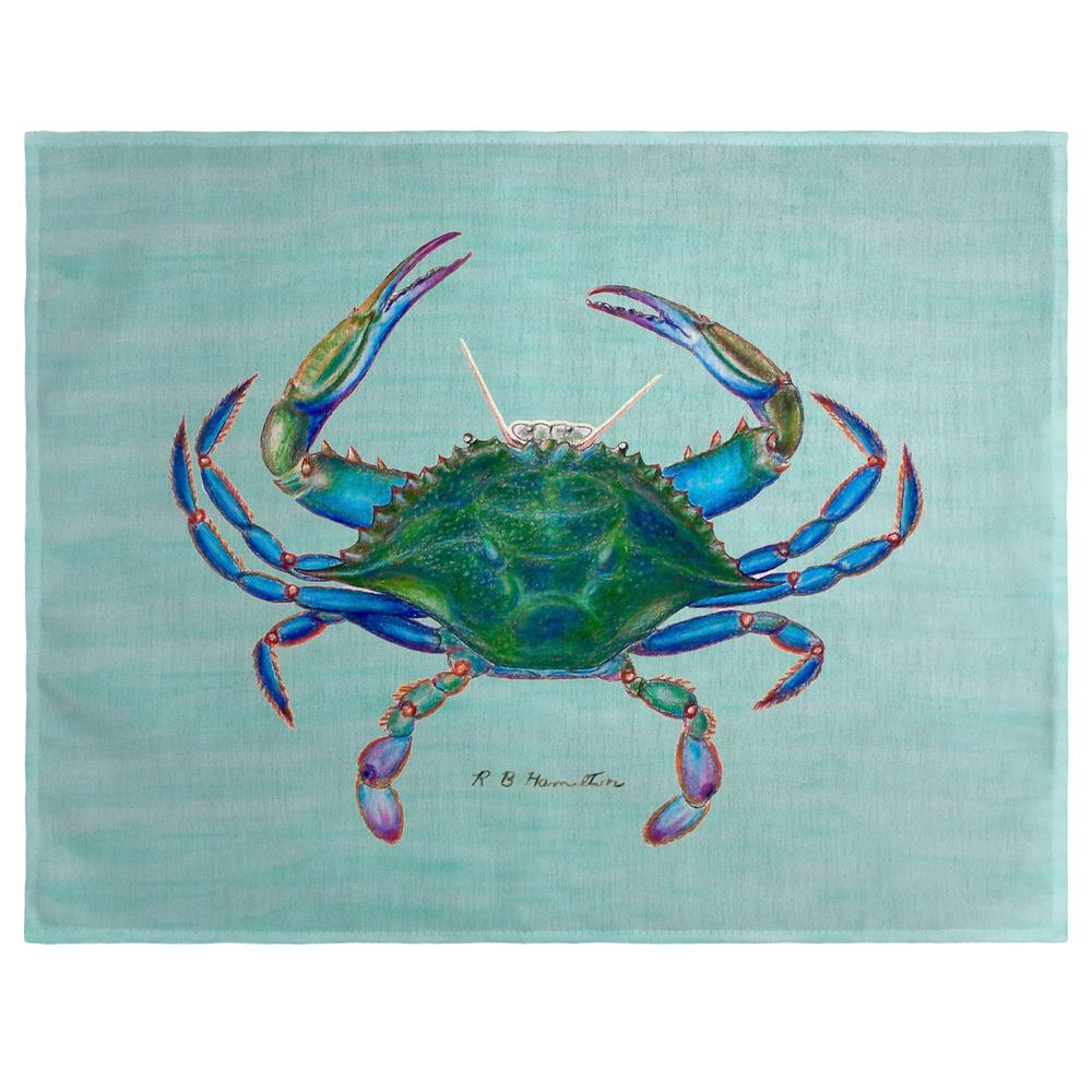 Female Blue Crab Place Mat Set of 4. Picture 1