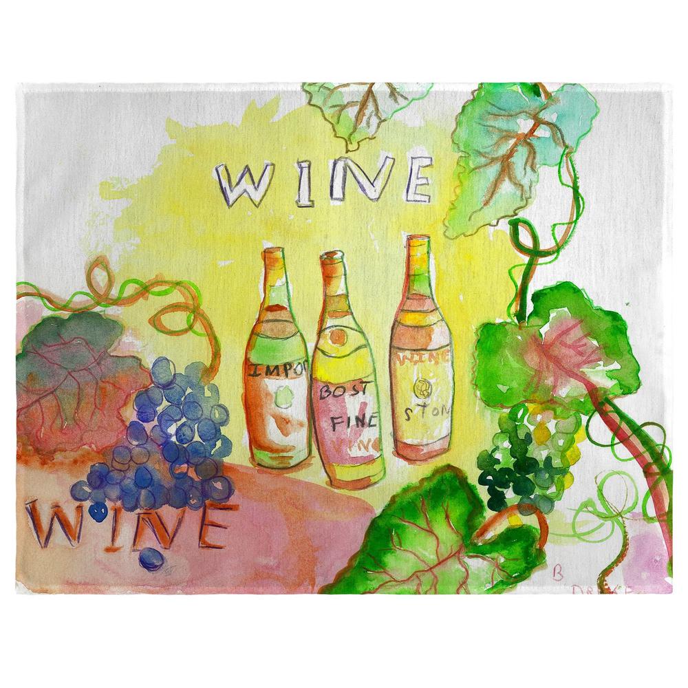 Wine Bottles Place Mat Set of 4. Picture 1