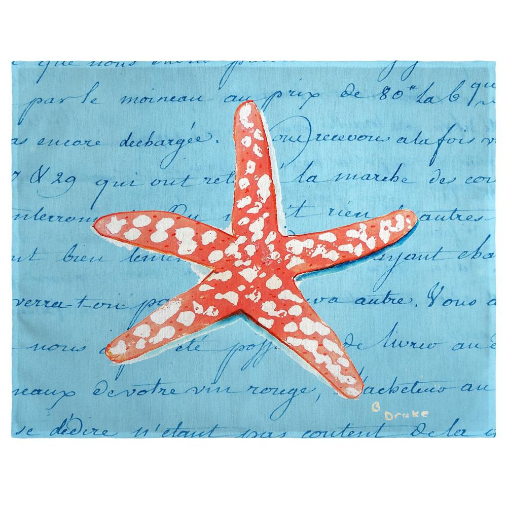 Coral Starfish Place Mat Set of 4. The main picture.