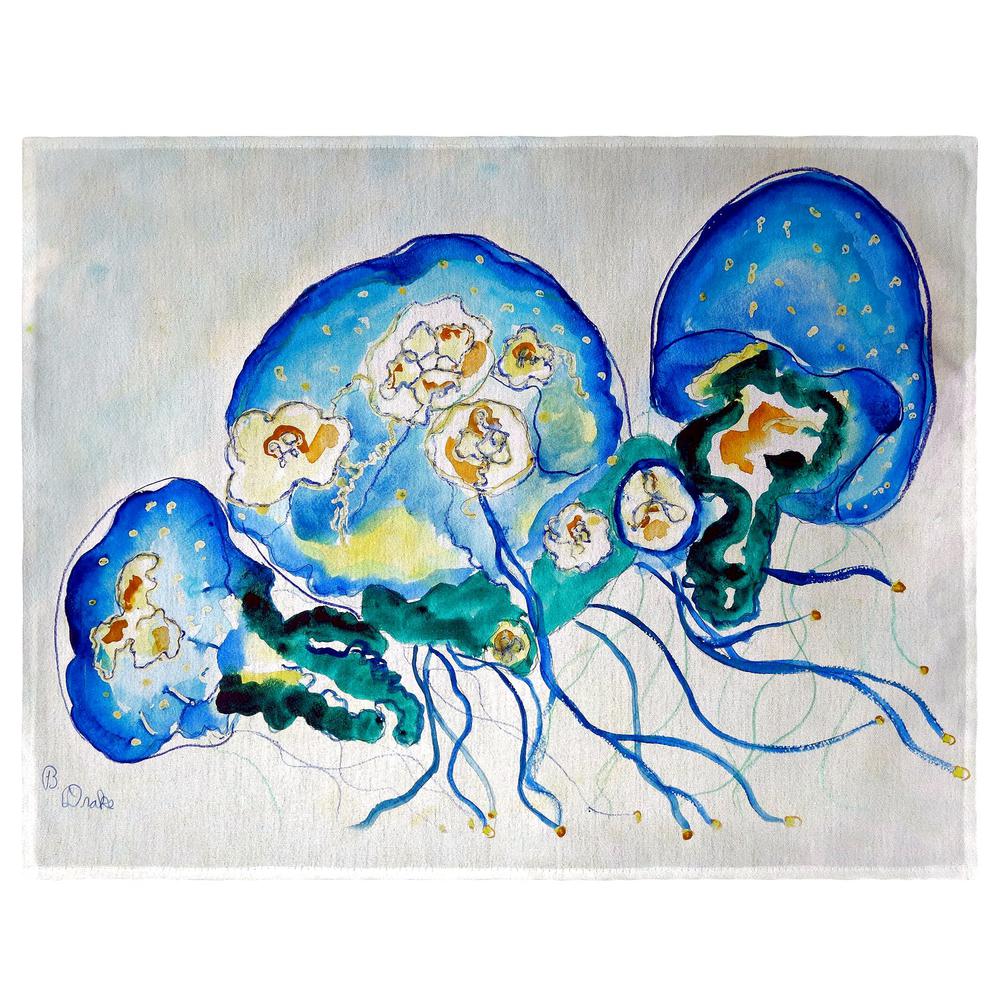 Multi-Jellyfish Place Mat Set of 4. Picture 1