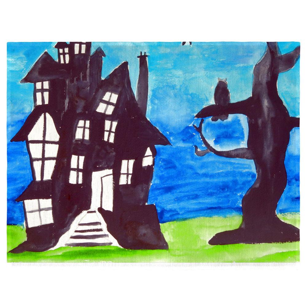 Haunted House Place Mat Set of 4. The main picture.