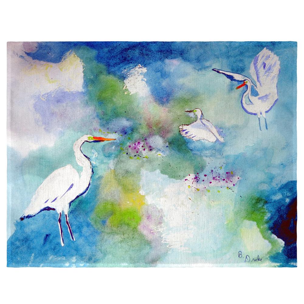 Three Egrets Place Mat Set of 4. Picture 1