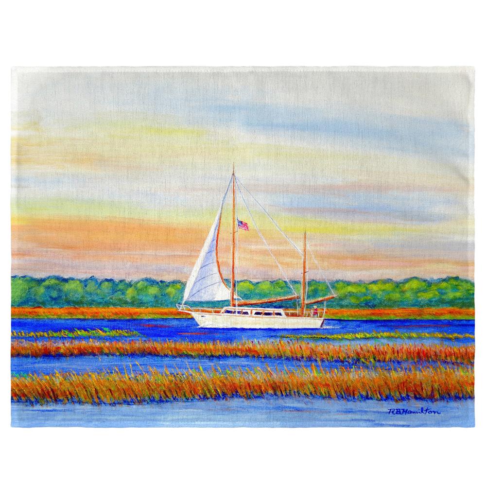 Marsh Sailing Place Mat Set of 4. The main picture.