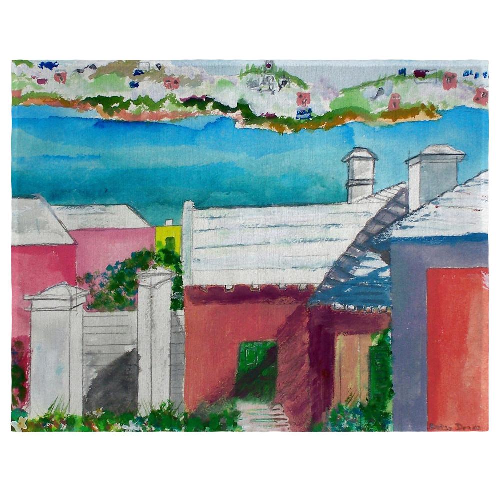 Roof Tops Place Mat Set of 4. Picture 1