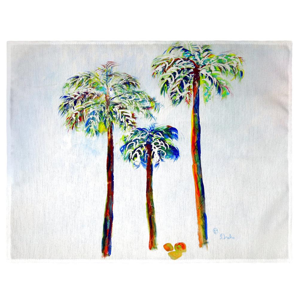 Three Palms Place Mat Set of 4. Picture 1