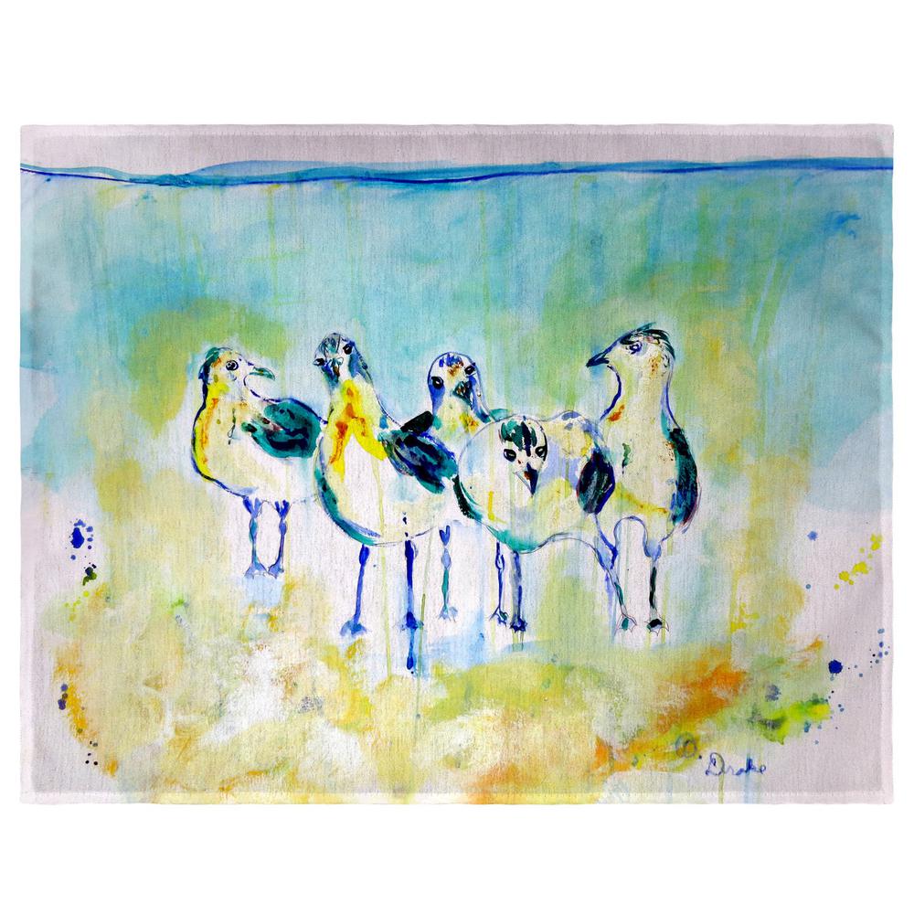 Abstract Gulls II Place Mat Set of 4. Picture 1