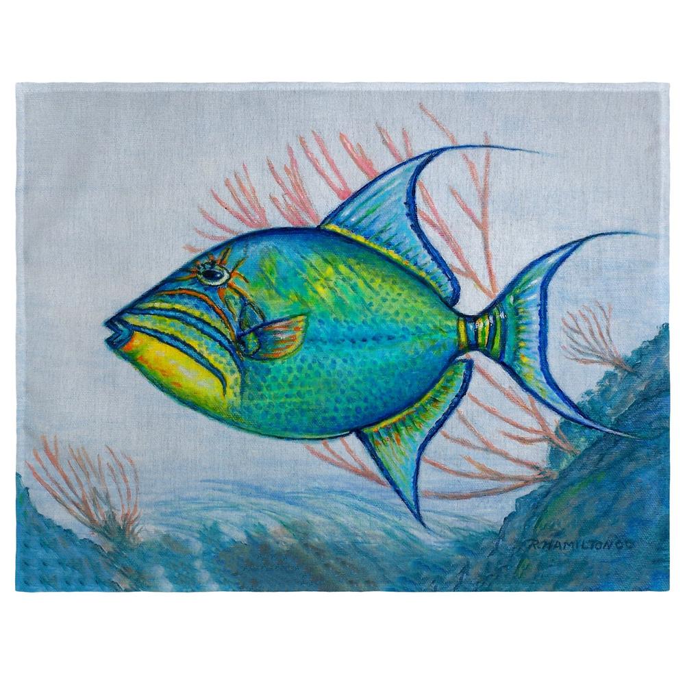 Trigger Fish Place Mat Set of 4. Picture 1