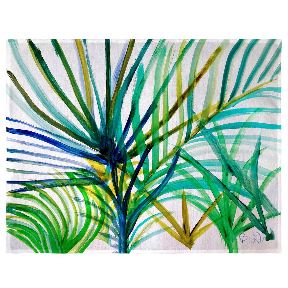 Teal Palms Place Mat Set of 4. Picture 1