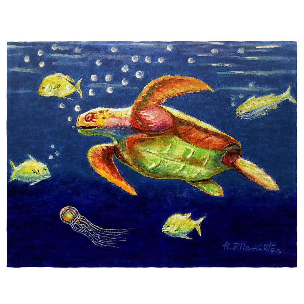 Dick's Sea Turtle Place Mat Set of 4. Picture 1