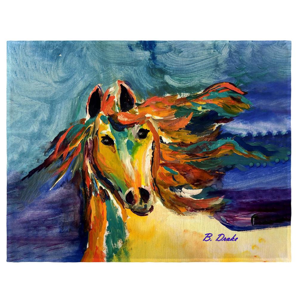 Colorful Horse Place Mat Set of 4. Picture 1