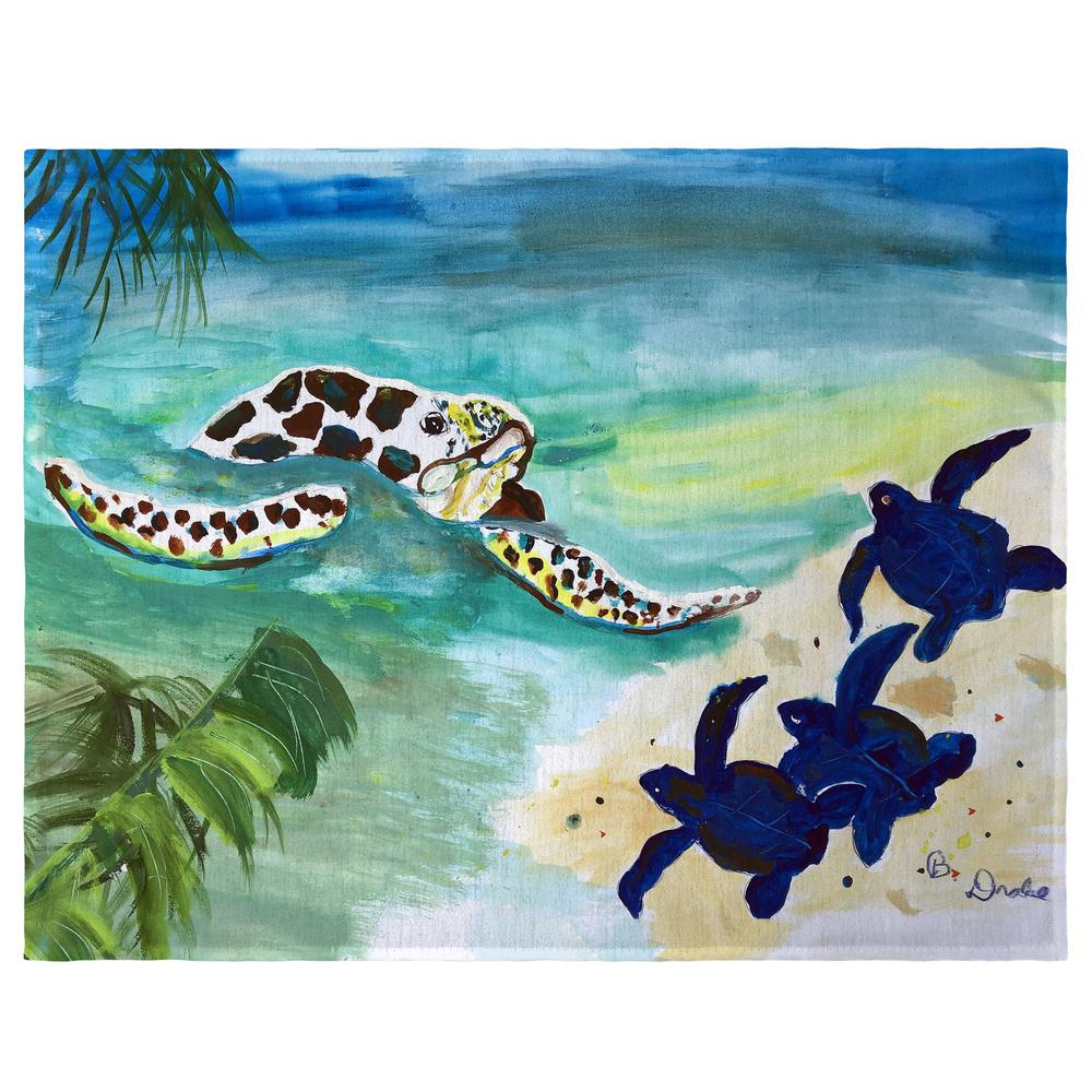 Sea Turtle & Babies Place Mat Set of 4. Picture 1