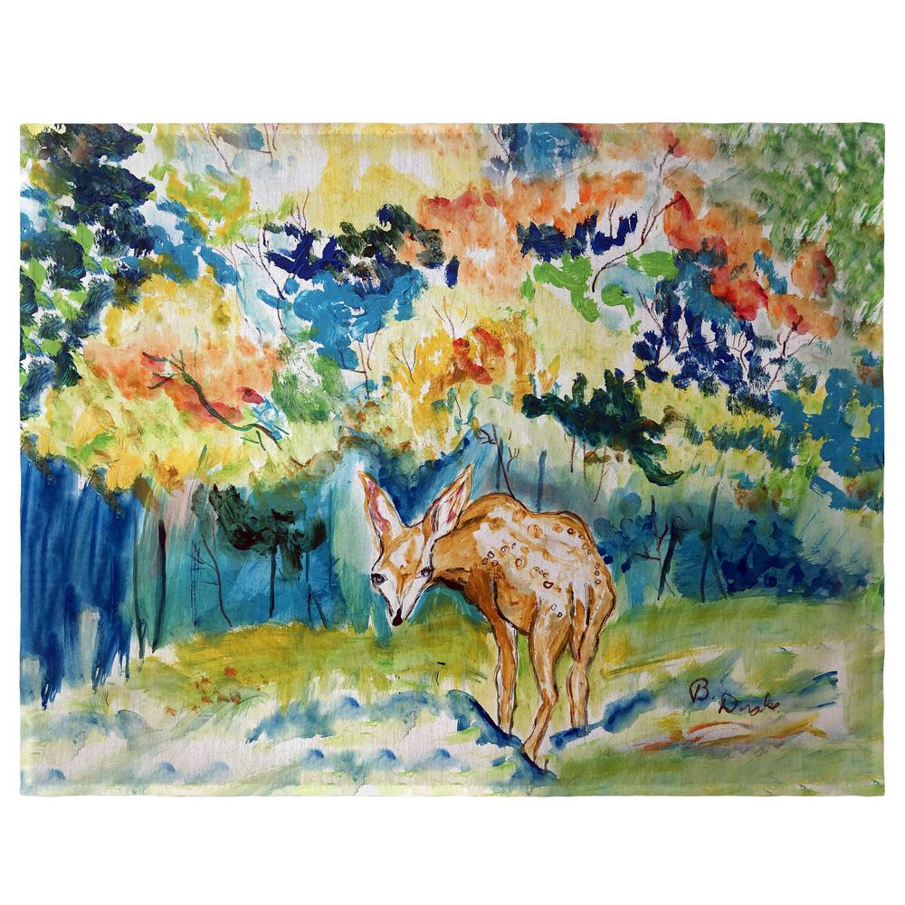 Fall Fawn Place Mat Set of 4. The main picture.