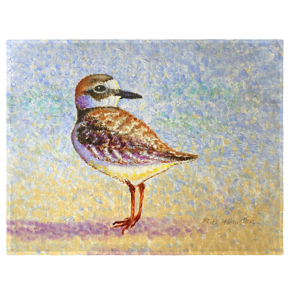 Wilson's Plover Place Mat Set of 4. Picture 1