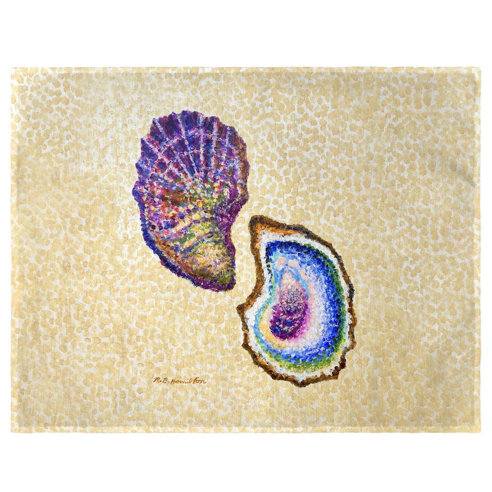 Two Oysters Place Mat Set of 4. Picture 1