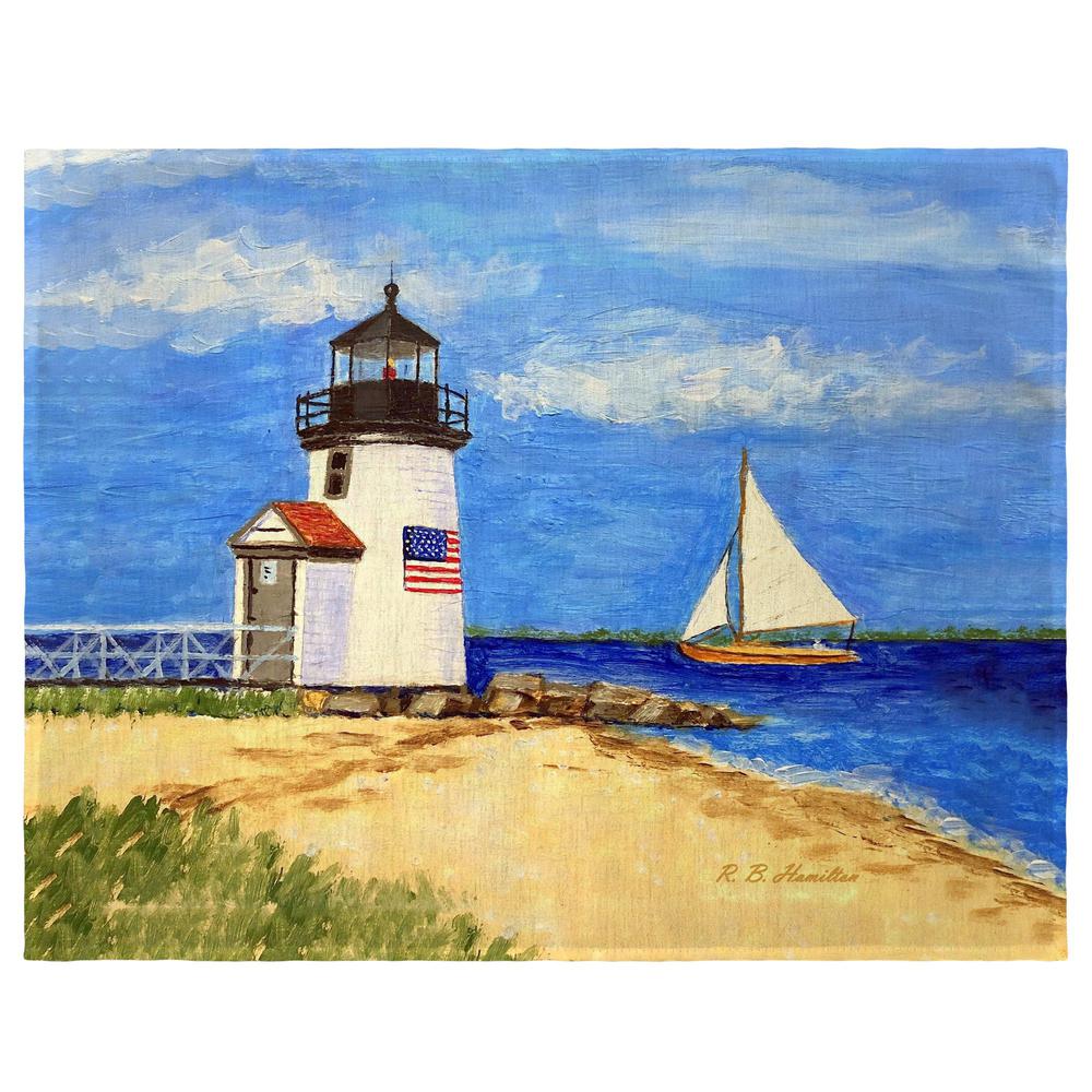 Brant Point Lighthouse, MA Place Mat, Set of 4. The main picture.