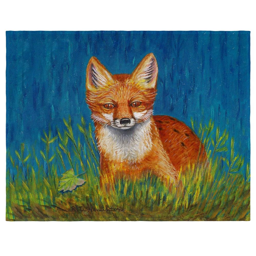 Red Fox Place Mat Set of 4. Picture 1